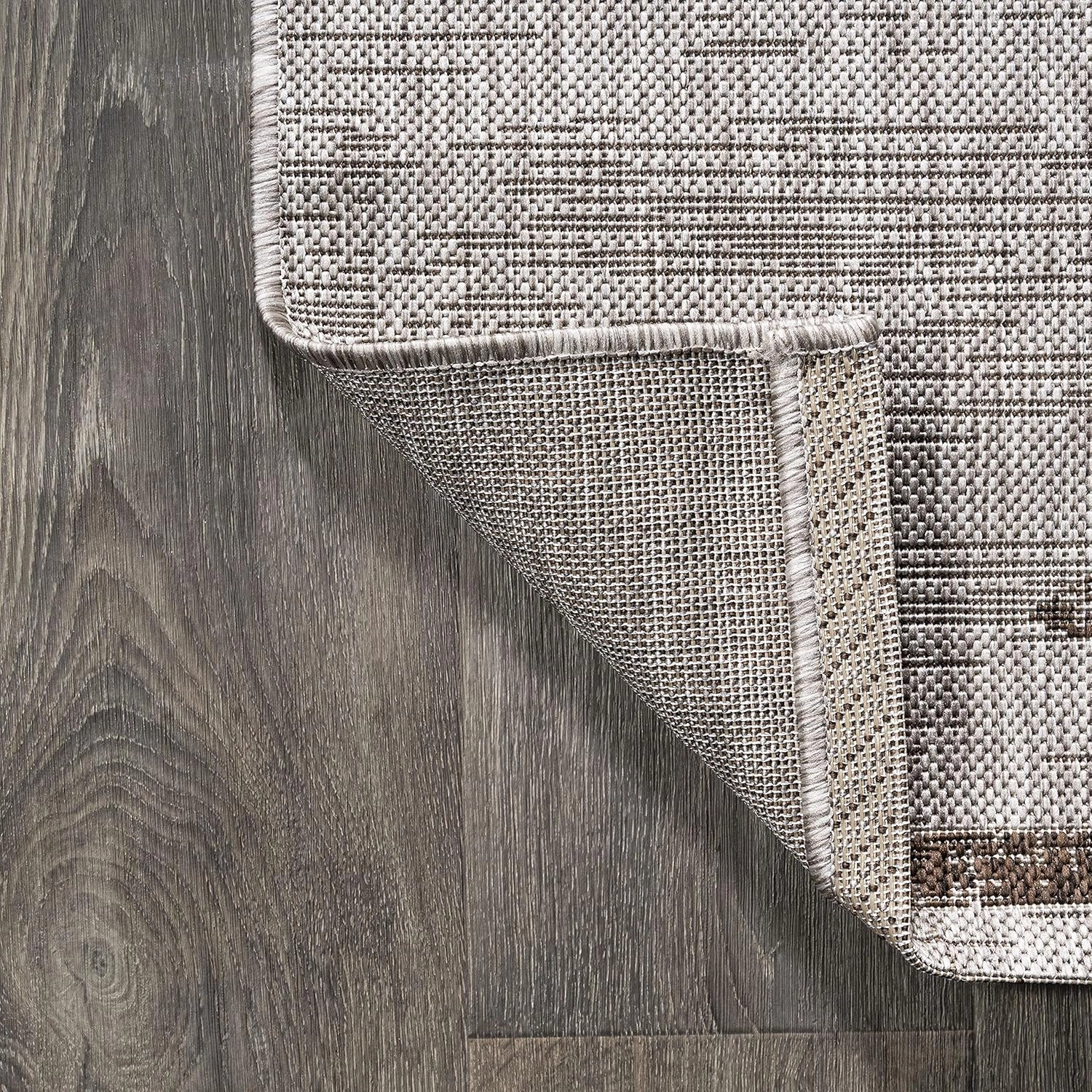 JONATHAN Y SMB124A-28 Zolak Berber Stripe Geometric Indoor Outdoor Runner Rug Bohemian Contemporary Easy-Cleaning Bedroom Kitchen Backyard Patio Non Shedding, 2 X 8, Beige/Brown