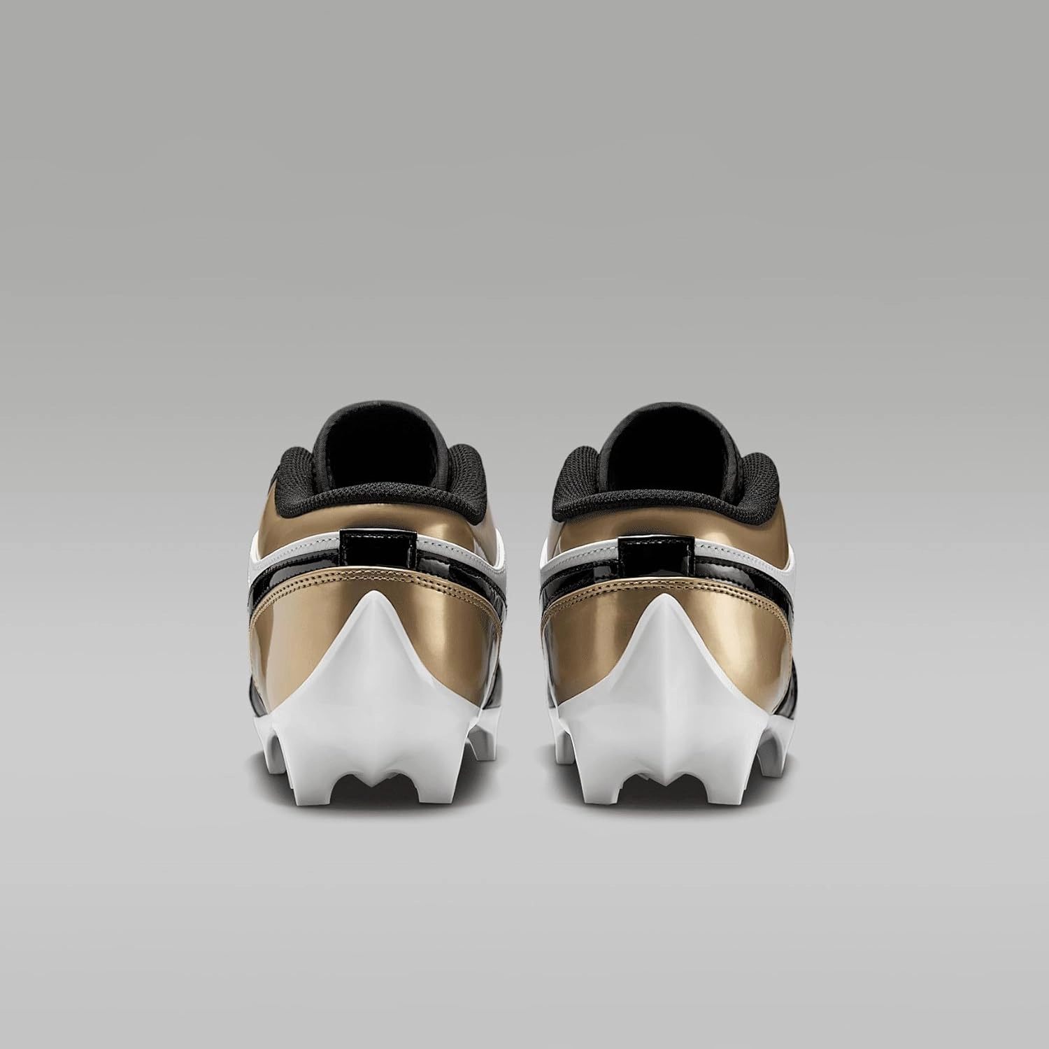 Jordan 1 Low TD Men's Football Cleat (FJ6245-701, Metallic Gold/White/Black)