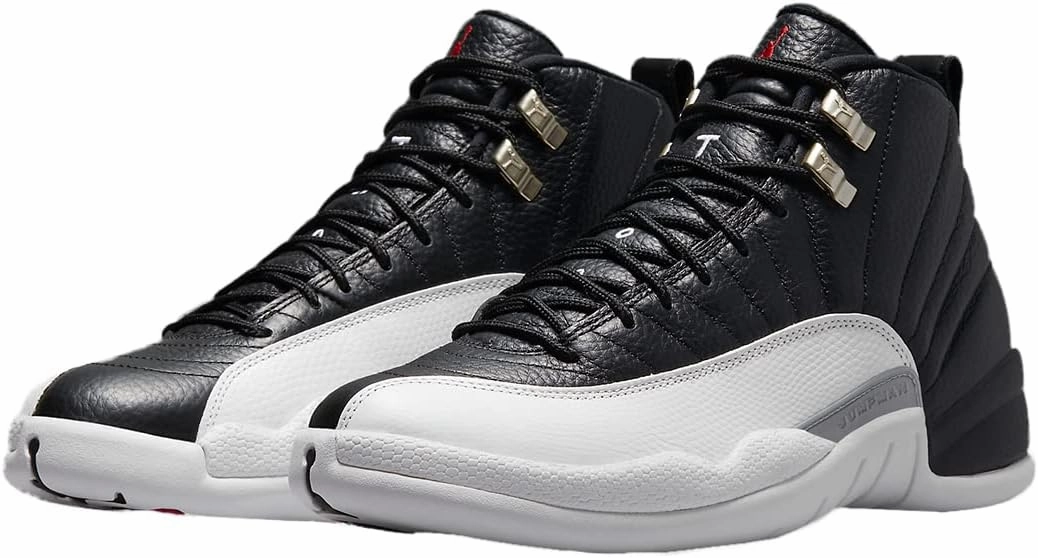 Jordan Air 12 Retro Men's Shoes White/French Blue/Metallic Silver/Varsity Red 130690-113