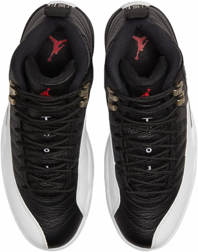 Jordan Air 12 Retro Men's Shoes White/French Blue/Metallic Silver/Varsity Red 130690-113