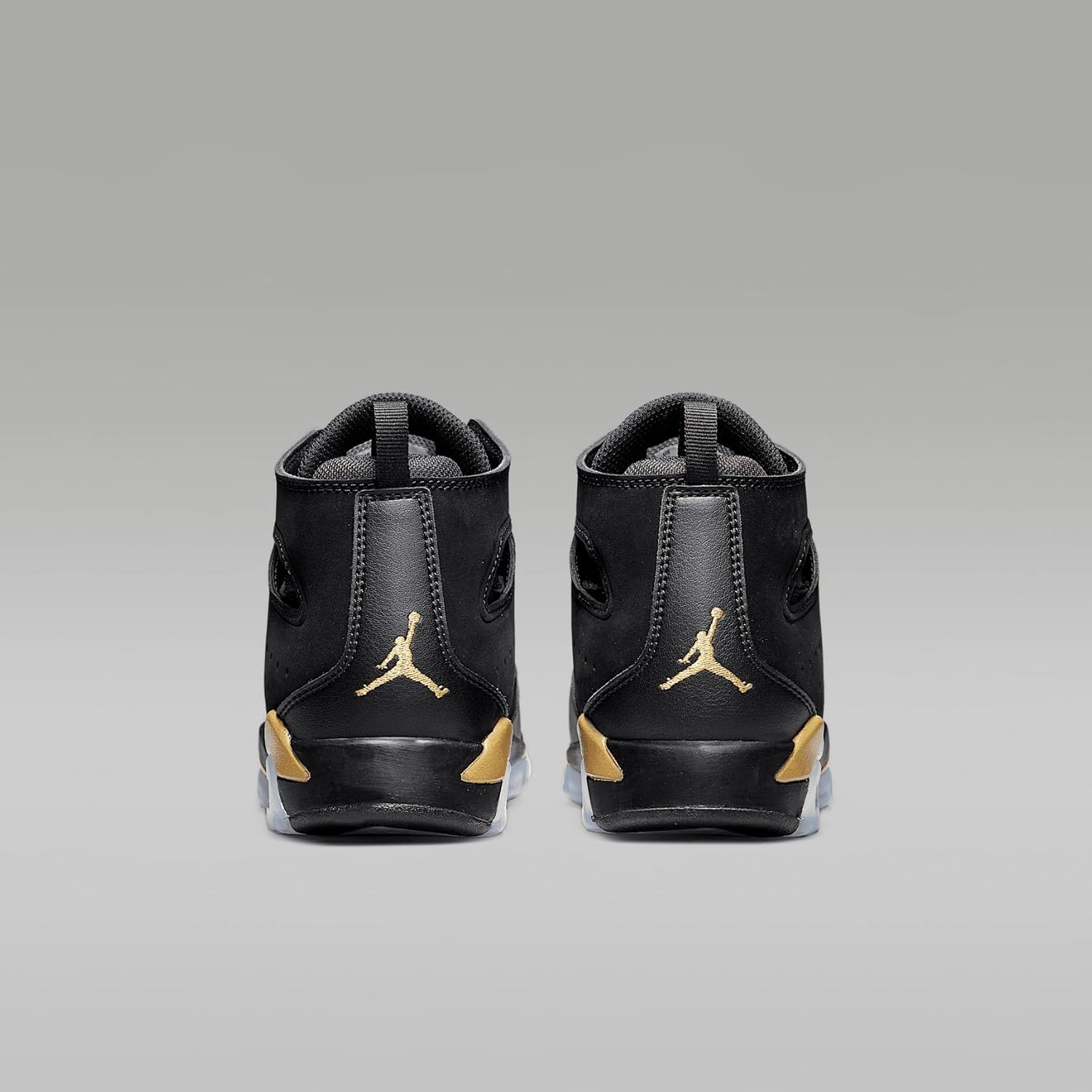 Jordan Flight Club '91 Big Kids' Shoes (DM1685-007, Black/Metallic Gold)