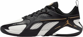 Jordan Heir Basketball Shoes (FQ3858-007, Black/Sail/Metallic Gold)