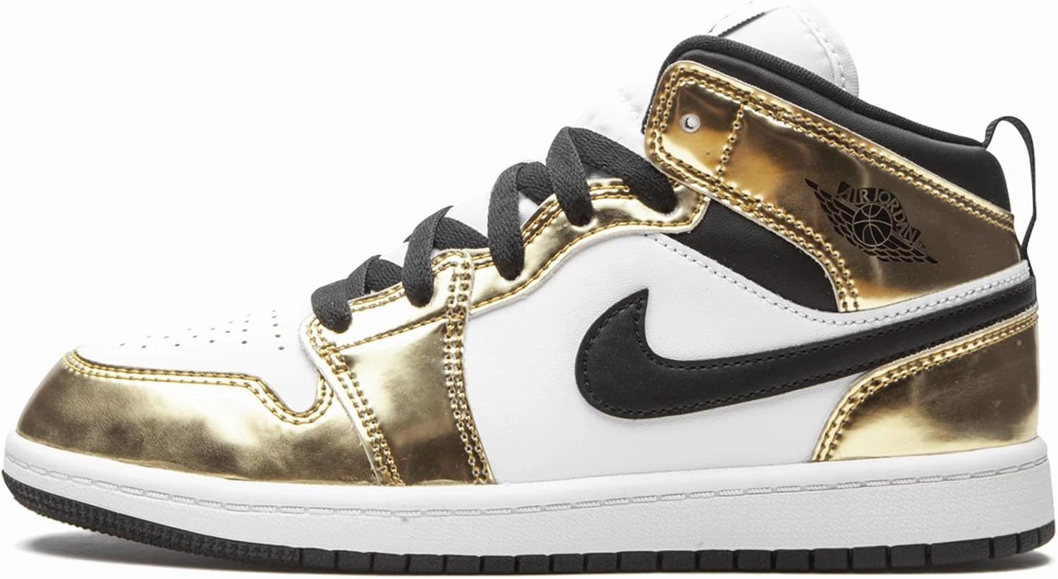 Jordan Kid's Shoes Nike Air 1 Mid SE (PS) Metallic Gold DC1422-700 (Numeric_3)