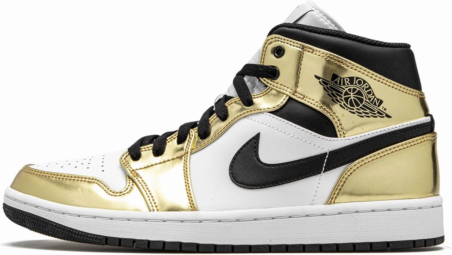 Jordan Mens Air 1 Mid Se Metallic Gold Dc1419 700 Size - 7.5