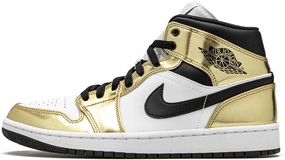 Jordan Mens Air 1 Mid Se Metallic Gold Dc1419 700 Size - 7.5