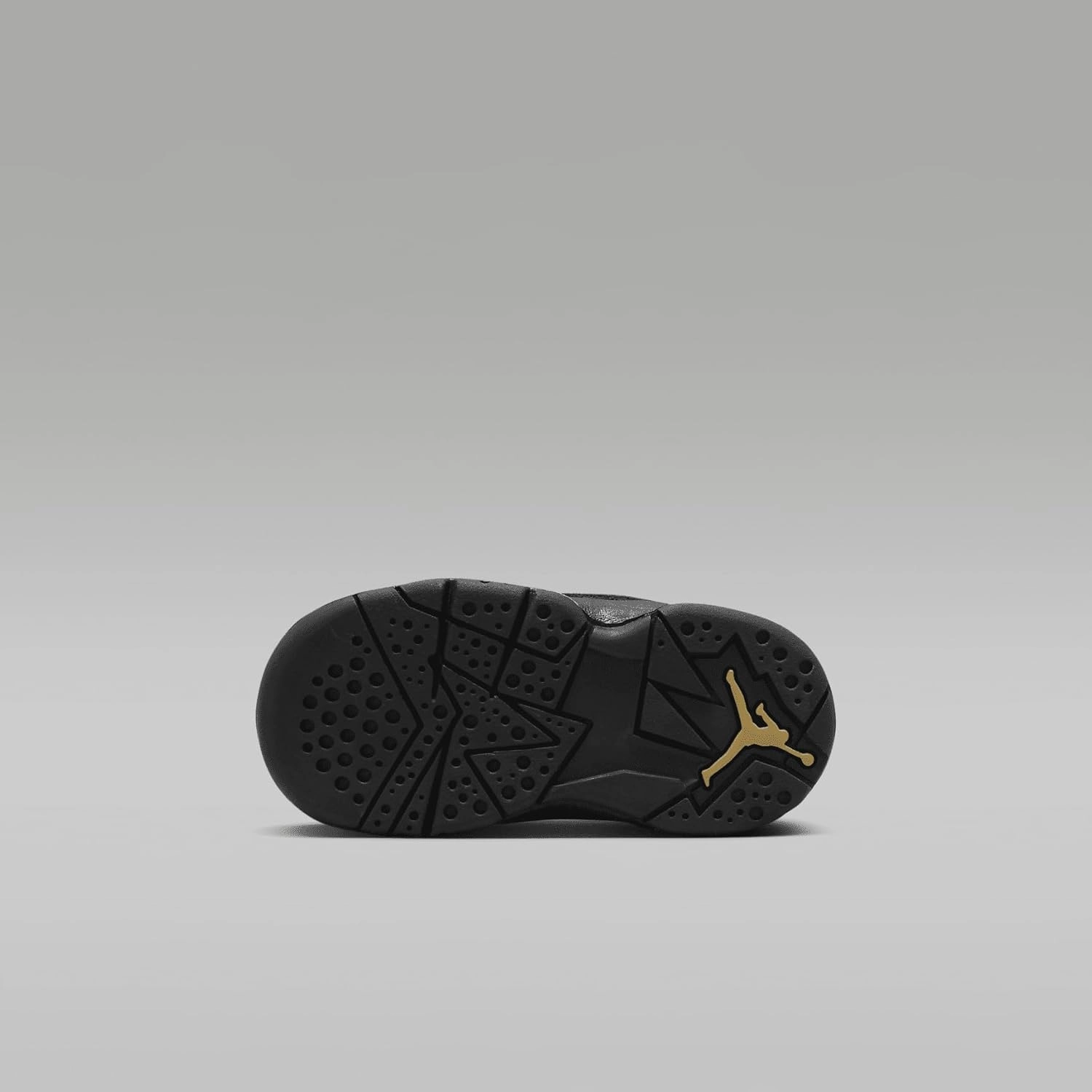 Jordan True Flight Baby/Toddler Shoes (Black/Metallic Gold/White)