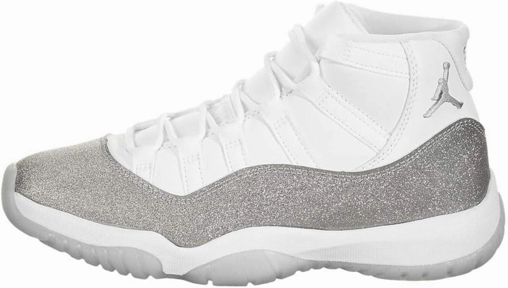 Jordan Womens WMNS Air 11 Retro AR0715 100 Metallic Silver - Size 6W