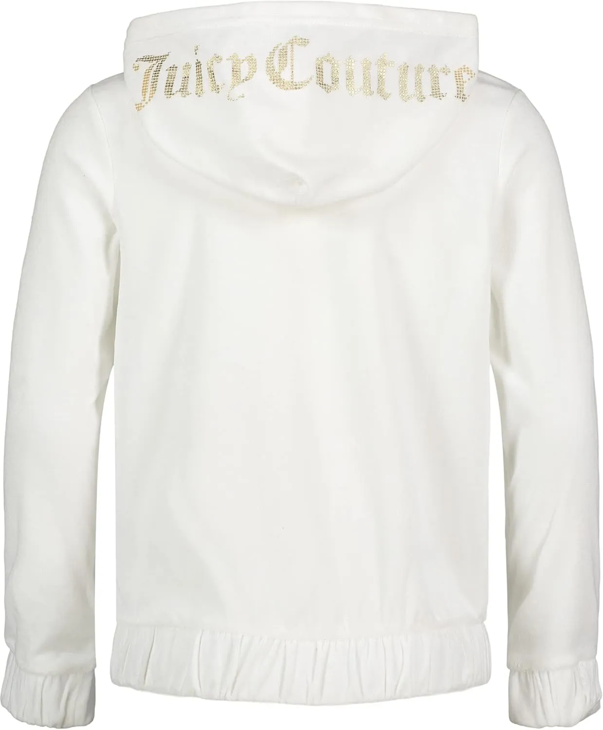 Juicy Couture Girls' Plush Velour Pant and Hoodie Sweatshirt Seperates