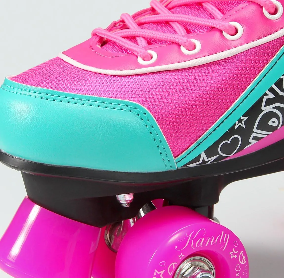 Kandy-Luscious Kid's Roller Skates - Comfortable Outdoor Children's Skates with Fun Colors & Designs