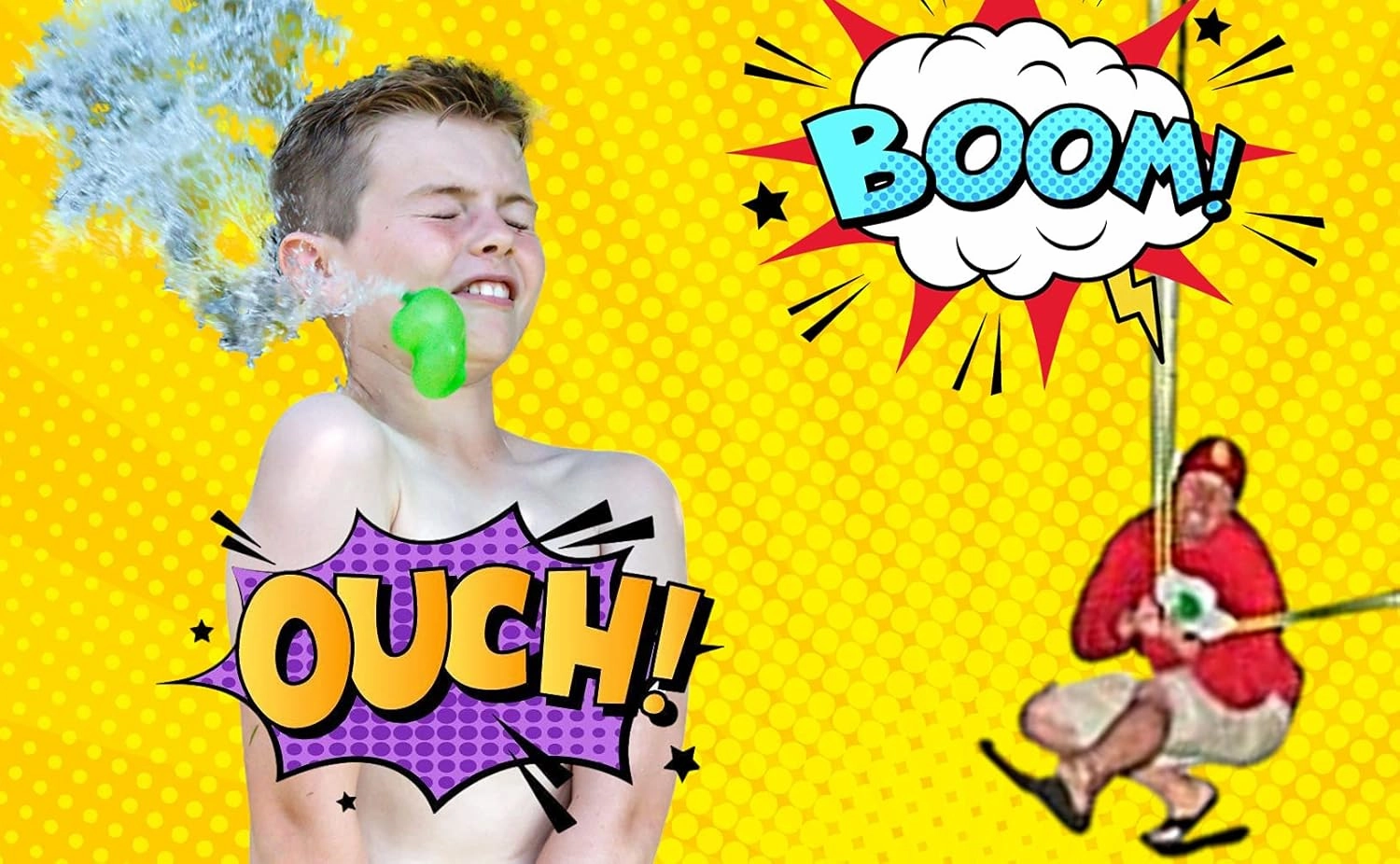 KAOS 100 Water Balloons per Pack with Hose Nozzle (6 Pack) Colorful Bulk Water Balloons for Kids | Outdoor Pool & Beach Toys | Water Fight Supplies & Summer Party Favors. 114-6s