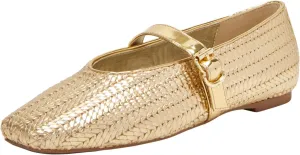 Katy Perry Women's The Evie Mary Jane Woven Flat
