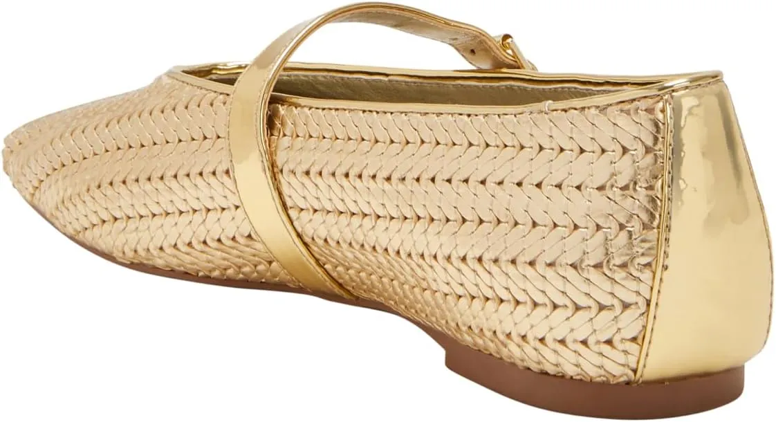 Katy Perry Women's The Evie Mary Jane Woven Flat