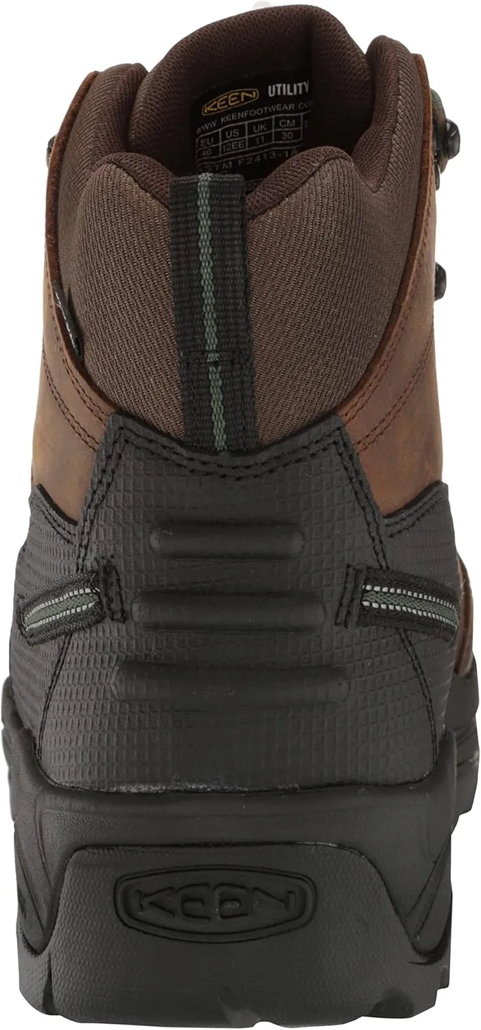 KEEN Utility Men's Pittsburg Energy 6" Composite Toe Waterproof Industrial Work Boot