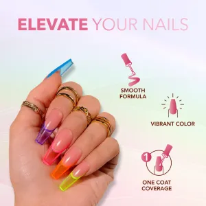 KIARA SKY Jelly Tints Soak Off Gel Polish 0.5 Fl Oz, Sand Dune (auburn brown)