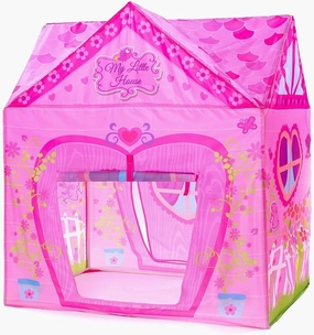 Kids Princess Castle Pink Tent, Indoor/Outdoor Playhouse, 37 * 28 * 40 Inch, Big Enough for 2-3 Little Children