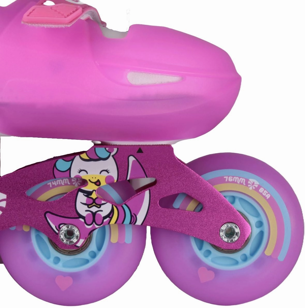 L6 Lumos Jr. Skates - Kids Light Up Roller Blades, Adjustable Inline Skates for Kids Rollerblades Boys & Girls, LED Inline Wheels Roller Blade Kids Skates