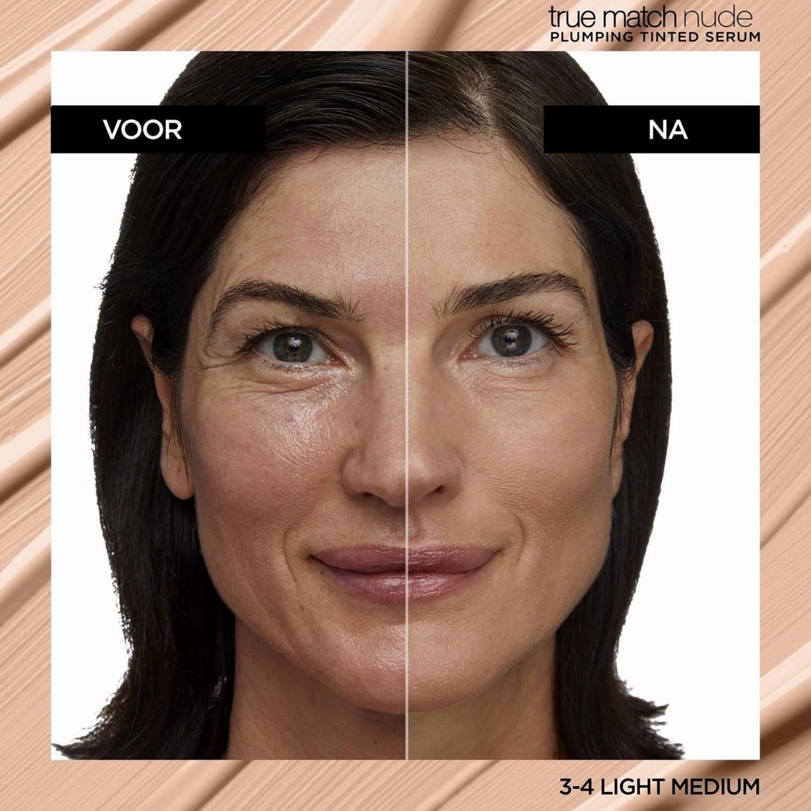 L'Oreal Paris True Match Nude Plumping Tinted Serum Foundation