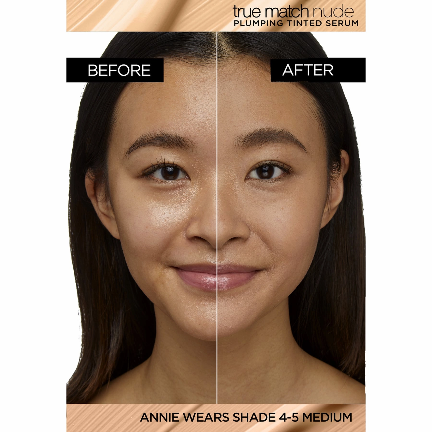 L'Oreal Paris True Match Nude Plumping Tinted Serum Foundation