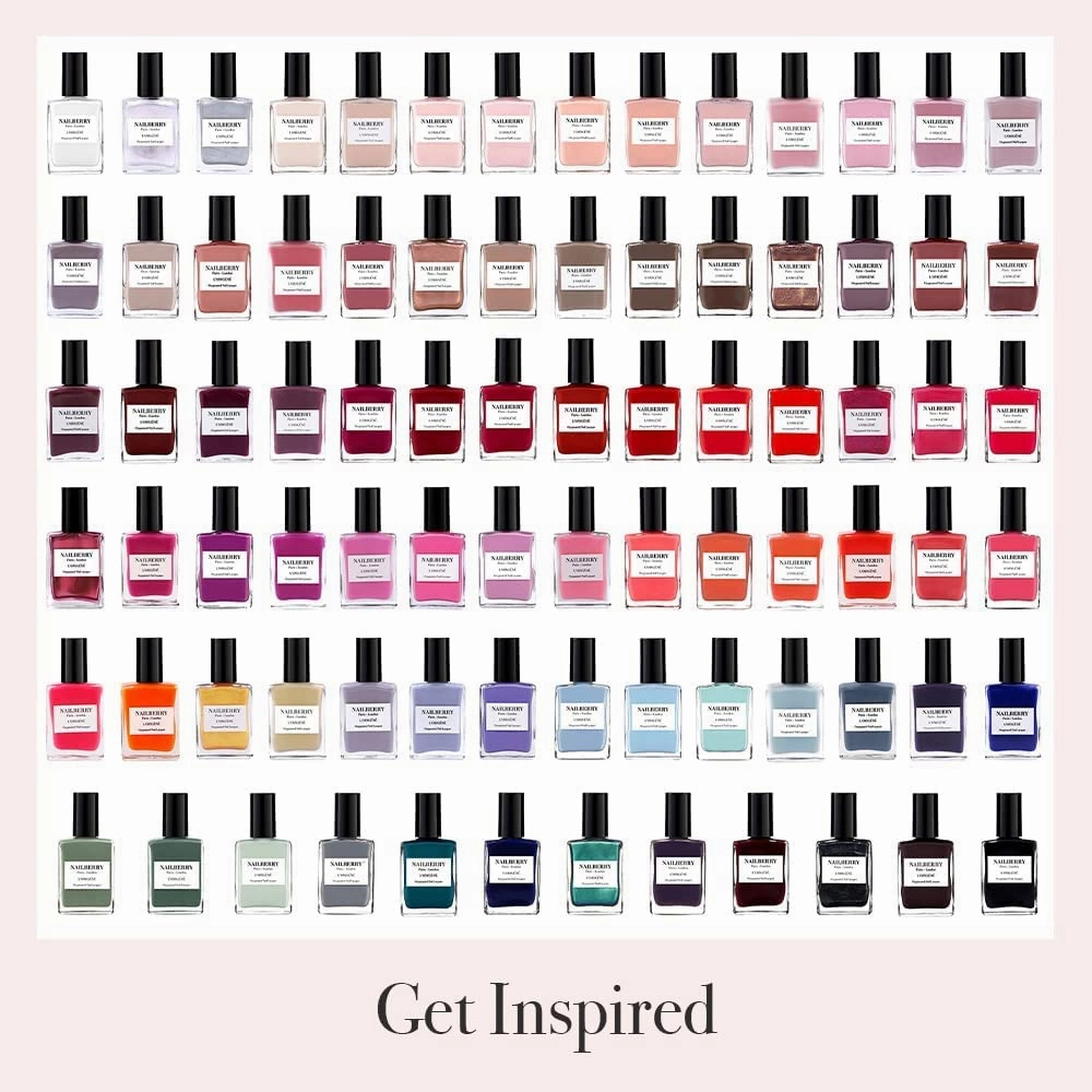 L'Oxygéné Oxygenated Nail Lacquer | Ring A Posie | Metallic Rose Gold Opaque Polish | UV Protected Long-Wear Nail Polish | 12-Free | Vegan | Certified Halal | Cruelty & Gluten Free | 15 ml