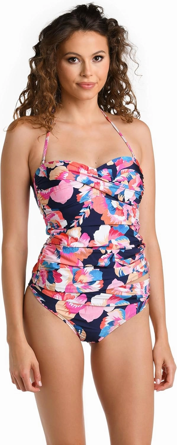 La Blanca Women's Long Sleeve Rashguard Swim Top