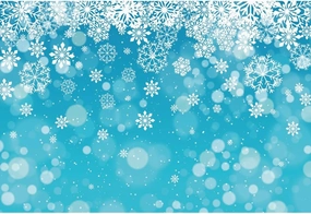 Laeacco 7x5ft Winter Snowflake Backdrop Merry Christmas Ice Blue Bokeh Frozen Snow Wonderland Photography Background Xmas Eve Baby Shower Birthday Party Decor Kids Adults Portrait Photo Booth Props