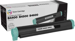 LD Compatible Toner Cartridge Replacement for Okidata 43502301 Type 9 (Black)