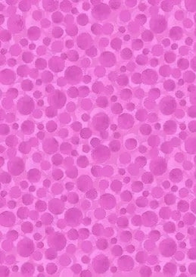 Lewis & Irene Bumbleberries Blenders Fabric Collection Carnival Pink BB015