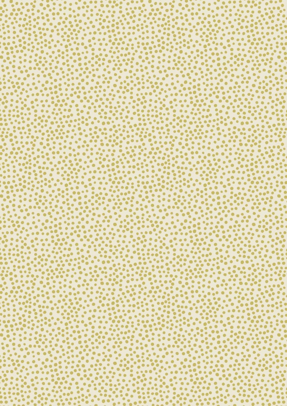 Lewis & Irene Marvelous Metallics Fabric Collection Metallic Gold Spot on Cream MM3.1