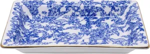 Lilly Pulitzer Rectangular Trinket Tray, Ceramic Jewelry Dish, Small Decorative Tray for Jewelry or Keys, Safari Party