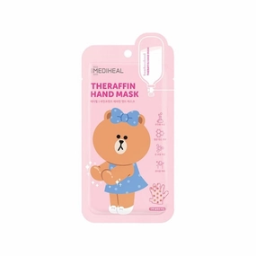 Line Friends Theraffin Hand Mask - 1 Box of 5 Pairs