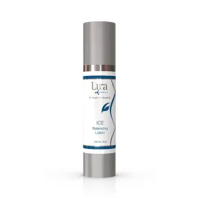 Lira Clinical ICE Balancing Lotion - Daily Oil Control Lotion & Lightweight Hydration with Skin Probiotics, Salicylic Acid & Plant Stem Cells - Hydrates Skin with Matte Finish - 1.69 fl oz