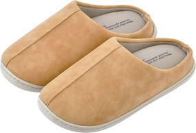 LIV HEART Women's Room Shoes Slippers, Biege, Lサイズ