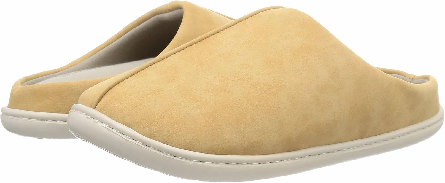 LIV HEART Women's Room Shoes Slippers, Biege, Lサイズ