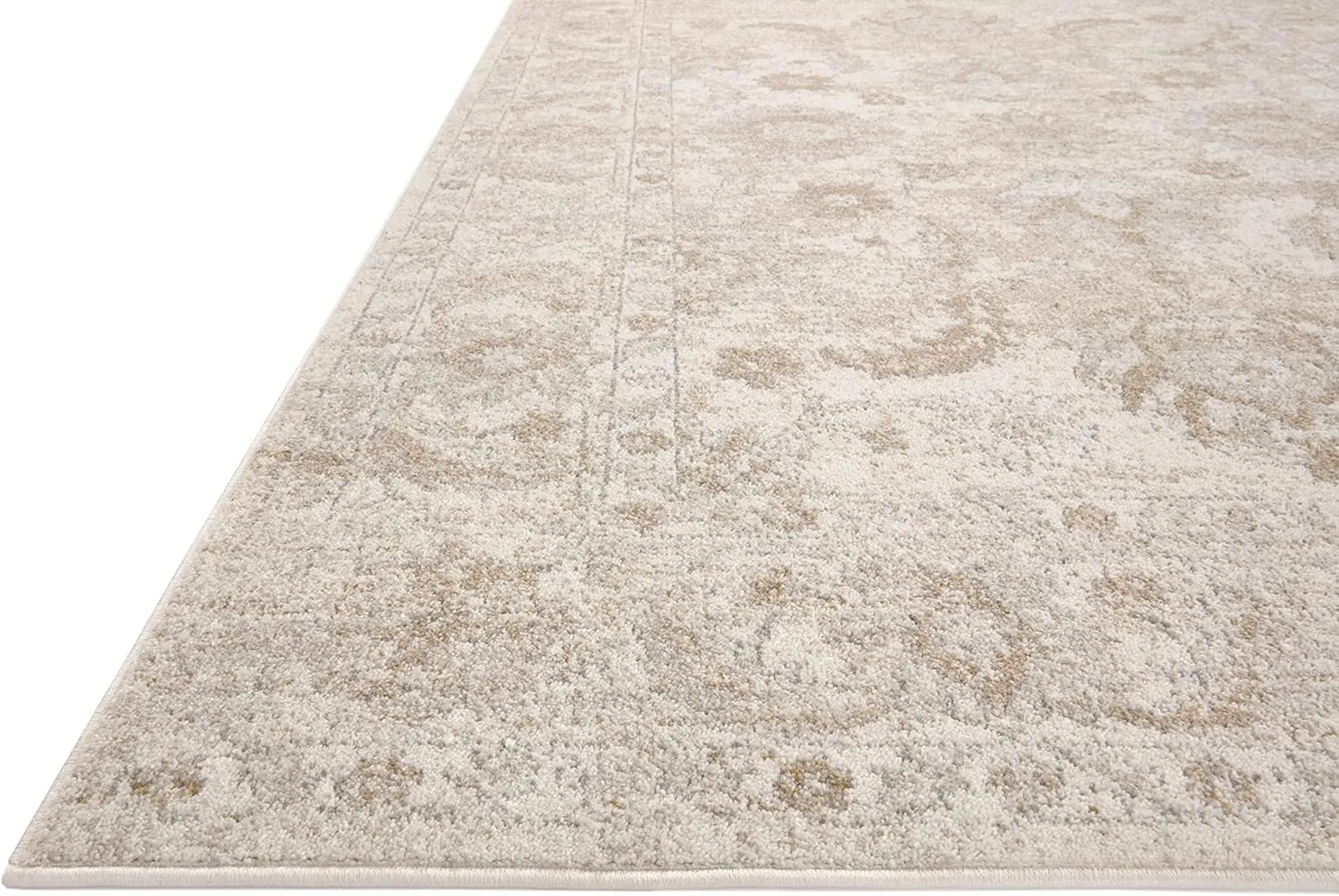 Loloi II Odette Collection ODT-03 Ivory/Beige 7'-10" x 10' Area Rug
