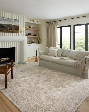 Loloi II Odette Collection ODT-03 Ivory/Beige 7'-10" x 10' Area Rug