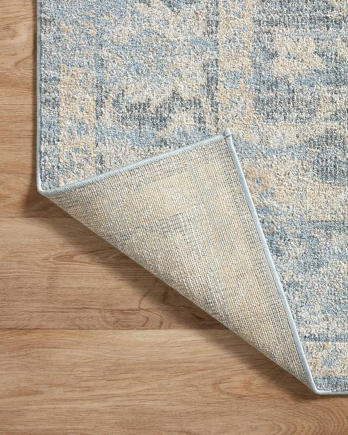 Loloi II Odette Collection ODT-03 Sky/Beige 7'-10" x 10' Area Rug