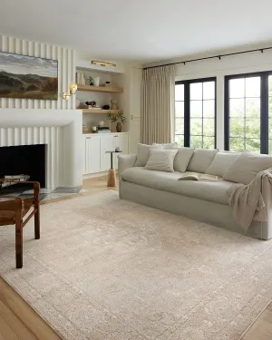 Loloi II Odette Collection ODT-05 Beige/Silver 7'-10" x 10' Area Rug