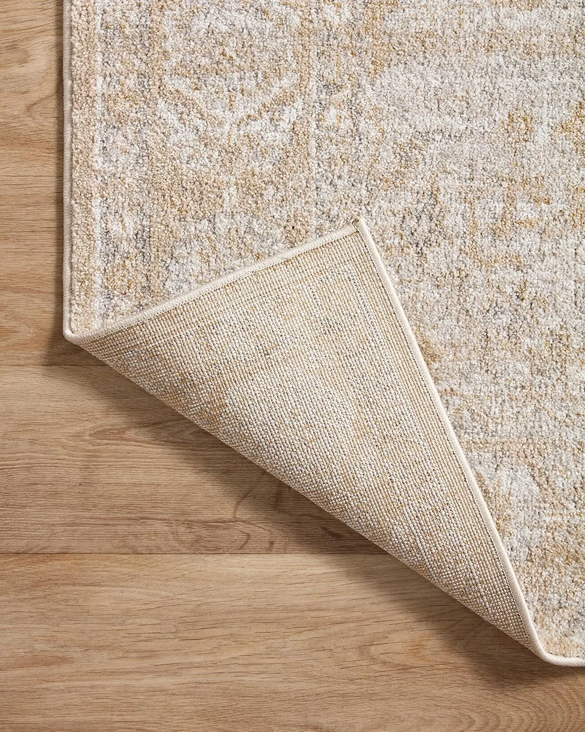 Loloi II Odette Collection ODT-05 Beige/Silver 7'-10" x 10' Area Rug