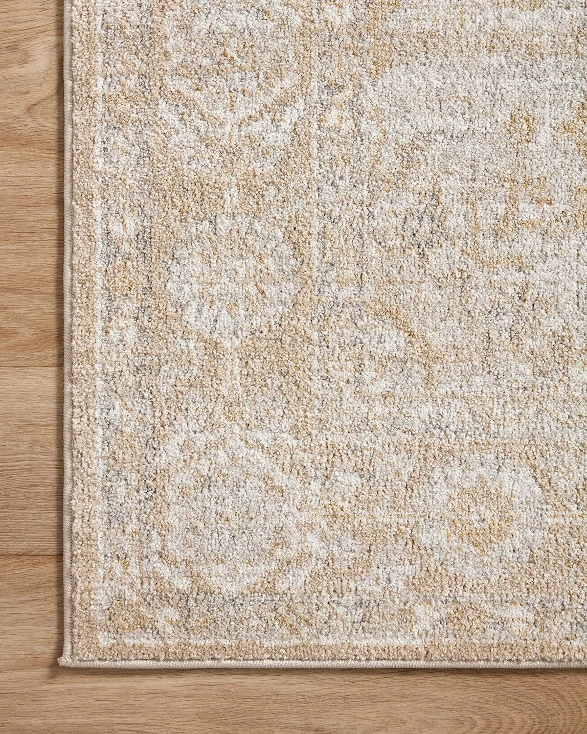 Loloi II Odette Collection ODT-05 Beige/Silver 7'-10" x 10' Area Rug