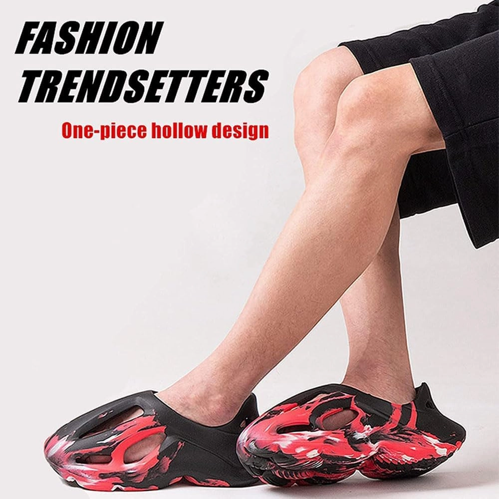 LOSD Foam Runner Shoes, Cloud Slides, Anti-Slip Quick-Drying Fashion Beach Shoes