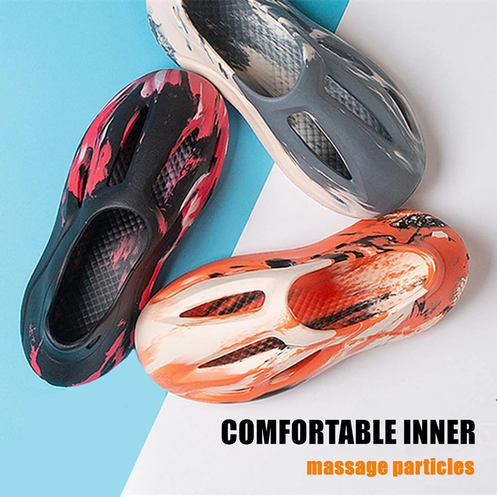 LOSD Foam Runner Shoes, Cloud Slides, Anti-Slip Quick-Drying Fashion Beach Shoes