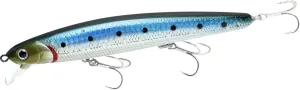 LUCKY CRAFT SW FlashMinnow 110, 730 MS Metallic Sardine, Saltwater Fishing Lures, Jerkbait Surf Fishing Gear, Halibut and Bass Lures, Suspending Topwater Lure