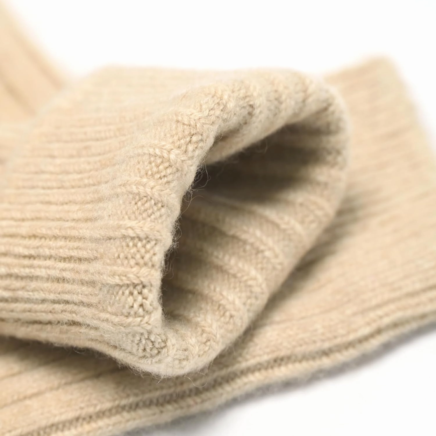 Luxurious cashmere socks~100% finest organic natural cashmere socks for men & women ideal Christmas gift/Made in Mongolia (L, Beige)