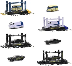 M2 Model Kit 4 Piece Car Set Release 44 Limited Edition to 9400 Pieces Worldwide 1/64 Diecast Model Cars Machine 37000-44
