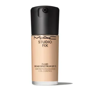 MAC Studio Fix Fluid SPF 15 24HR Matte Foundation   Oil Control NC16, Beige