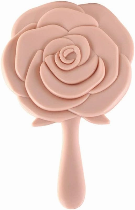 Makeup Mirror Portable Handheld Makeup Mirror Rose Shaped Round Makeup Mirror HD Makeup Mirror Beauty Makeup Mirror Mirror for Desk
