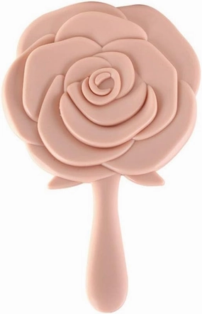 Makeup Mirror Portable Handheld Makeup Mirror Rose Shaped Round Makeup Mirror HD Makeup Mirror Beauty Makeup Mirror Mirror for Desk
