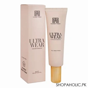 Masarrat Misbah Ultra Wear Flawless Foundation, Golden Beige, 30ml