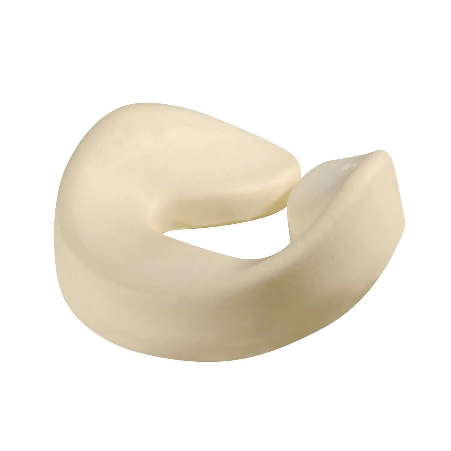 Master Massage Patented Ultra Plush Memory Foam Face Cushion Pillow Headrest Cream, Beige