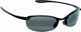 Maui Jim Men's and Women's Makaha Polarized Rimless Reading Sunglasses